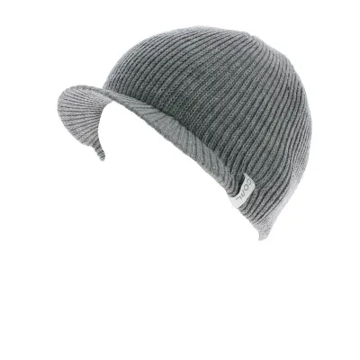 Bonnet The Basic Heather Grey Coal Reference : 6043 | Chapellerie Traclet