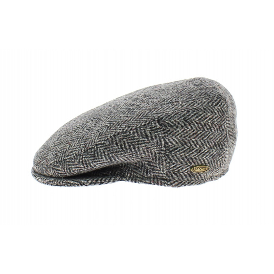 Harris Tweed Grey cap - Flechet
