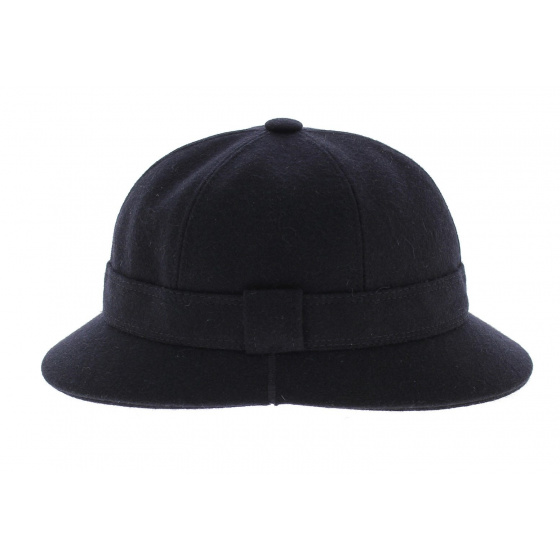 Navy Blue English Bucket Hat - Traclet