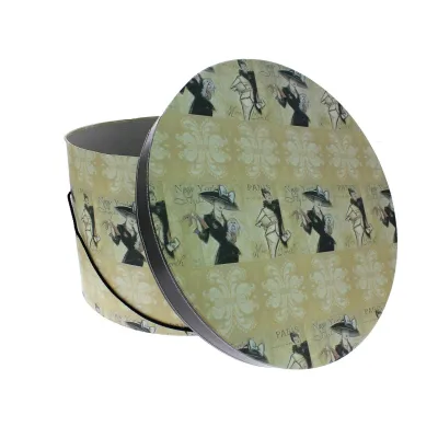 Vintage Paris New York Hat Box - Traclet Reference: 6059 | Traclet Hat Shop