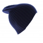French navy cashmere hat - TRACLET 