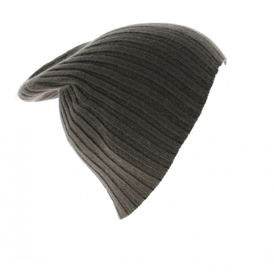 French Brown Cashmere Beanie - Traclet French Brown Cashmere Beanie - Traclet