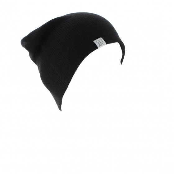 The Flt Black Beanie - Coal