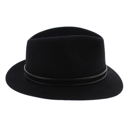 Black Parkland Furfelt Hat - Stetson