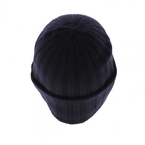 Cashmere Surth Beanie Navy - Stetson Cashmere Surth Beanie Navy - Stetson