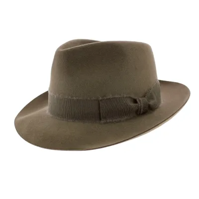 Chapeau Fedora Comet Marron - Tesi Reference : 6094 | Chapellerie Traclet