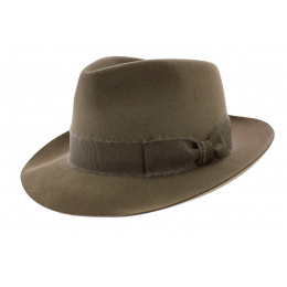 Comet Brown Fedora Hat - Tesi