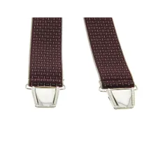 Bretelles Traclet losange marron Reference : 1419 | Chapellerie Traclet