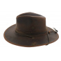 Chapeau de cuir Aussie antiuv upf50+- Henschel