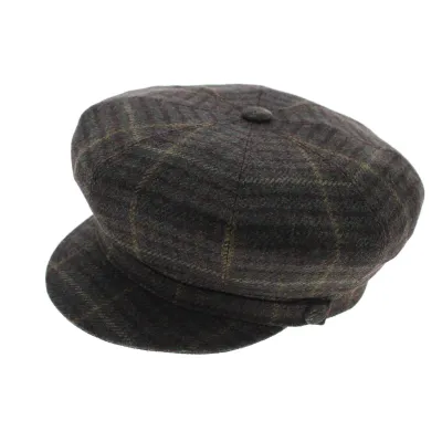 Stephanoise Cap - Brown Wool - Traclet Boutique Reference: 5856 | Traclet Hat Shop