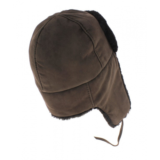 Moscow real fur ushanka - Gena chocolate brown Moscow real fur ushanka - Gena chocolate brown