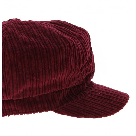 Casquette gavroche velours Bordeaux - Traclet Casquette gavroche velours Bordeaux - Traclet