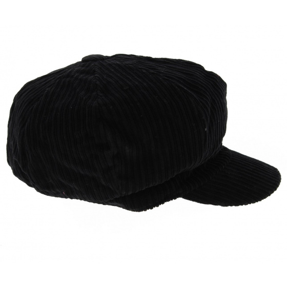 Casquette Gavroche Velours Noire - Traclet Casquette Gavroche Velours Noire - Traclet