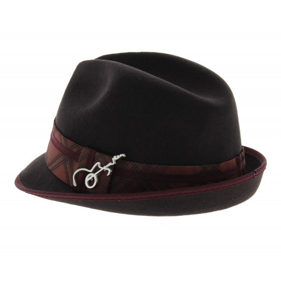 Chapeau Trilby Carlos Santana - Regal Marron 