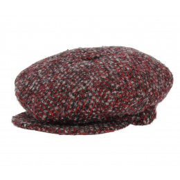 Irish Moher Wool Cap - Red