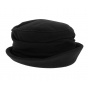 Accordion Hat - Black