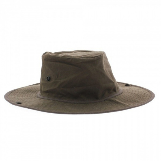 chapeau huile marron