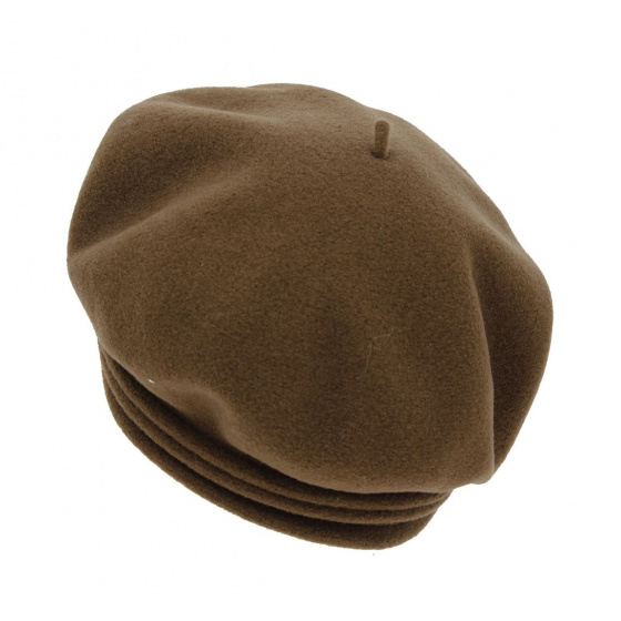 Chopin Heritage Beret by Laulhère - Camel Chopin Heritage Beret by Laulhère - Camel
