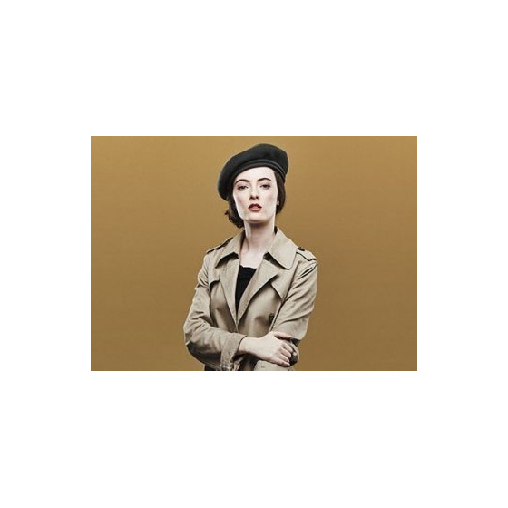 Beret Chopin Héritage par Laulhere - Marron