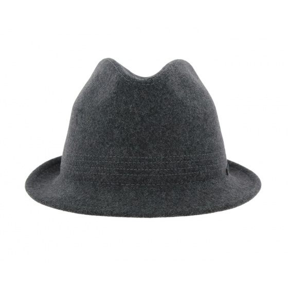 Chapeau trilby feutre - Anthracite