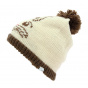 The Whiskers Cream Beanie - Coal