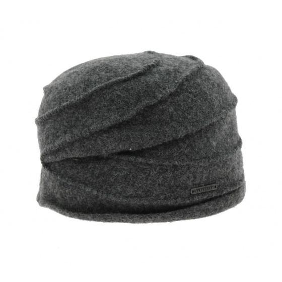 Felicity Accordion Hat - Anthracite