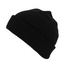 Cousteau wool hat Made in France - Black