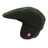 Casquette plate Sestrieres olive - Windstopper Reference : 6324 | Chapellerie Traclet