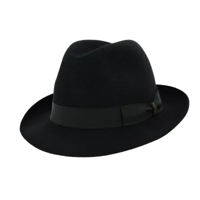Borsalino - chapeau borsalino classique - chapeau feutre poil borsalino - borsalino homme Reference : 295 | Chapellerie Traclet