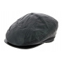 Leather Flat Driver Cap