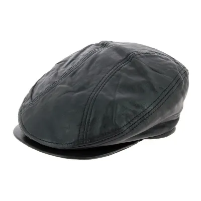 leather driver cap Reference: 1822 | Chapellerie Traclet