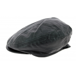 Casquette cuir plate Driver