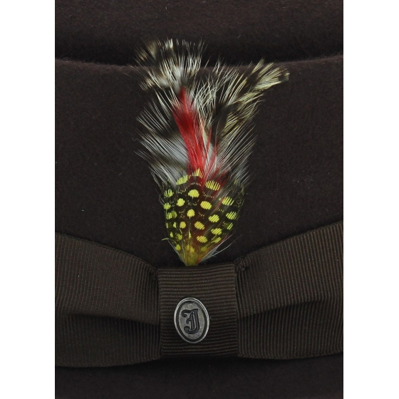 Brown Walworth Pork Pie Hat - Jaxon Brown Walworth Pork Pie Hat - Jaxon
