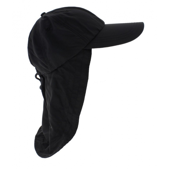 Casquette Saharienne Rosholt Noire UPF 50+