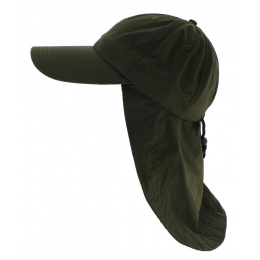 Saharan Cap Rosholt Army Green UPF 50+