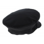 Black Cotton Engineer Cap - TRACLET