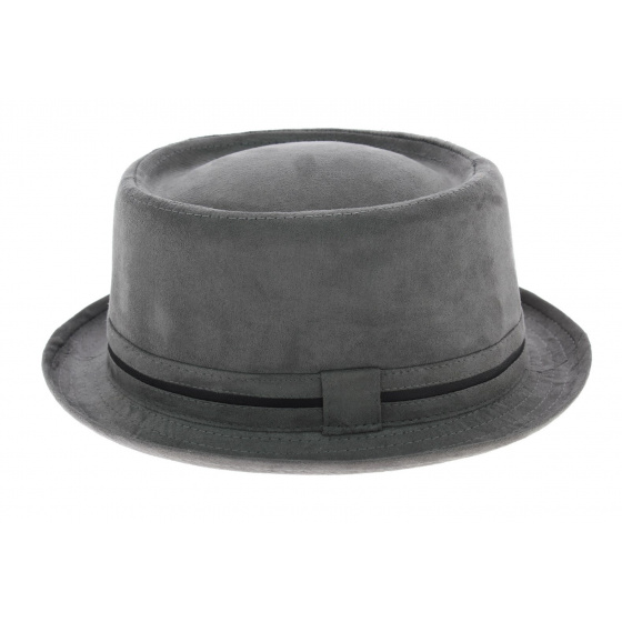 Gray Porkpie Hat - Aussie Apparel