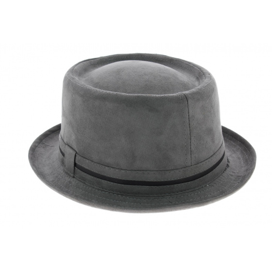 Chapeau Porkpie Gris - Aussie Apparel