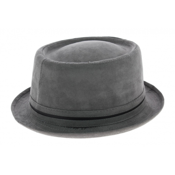 Gray Porkpie Hat - Aussie Apparel