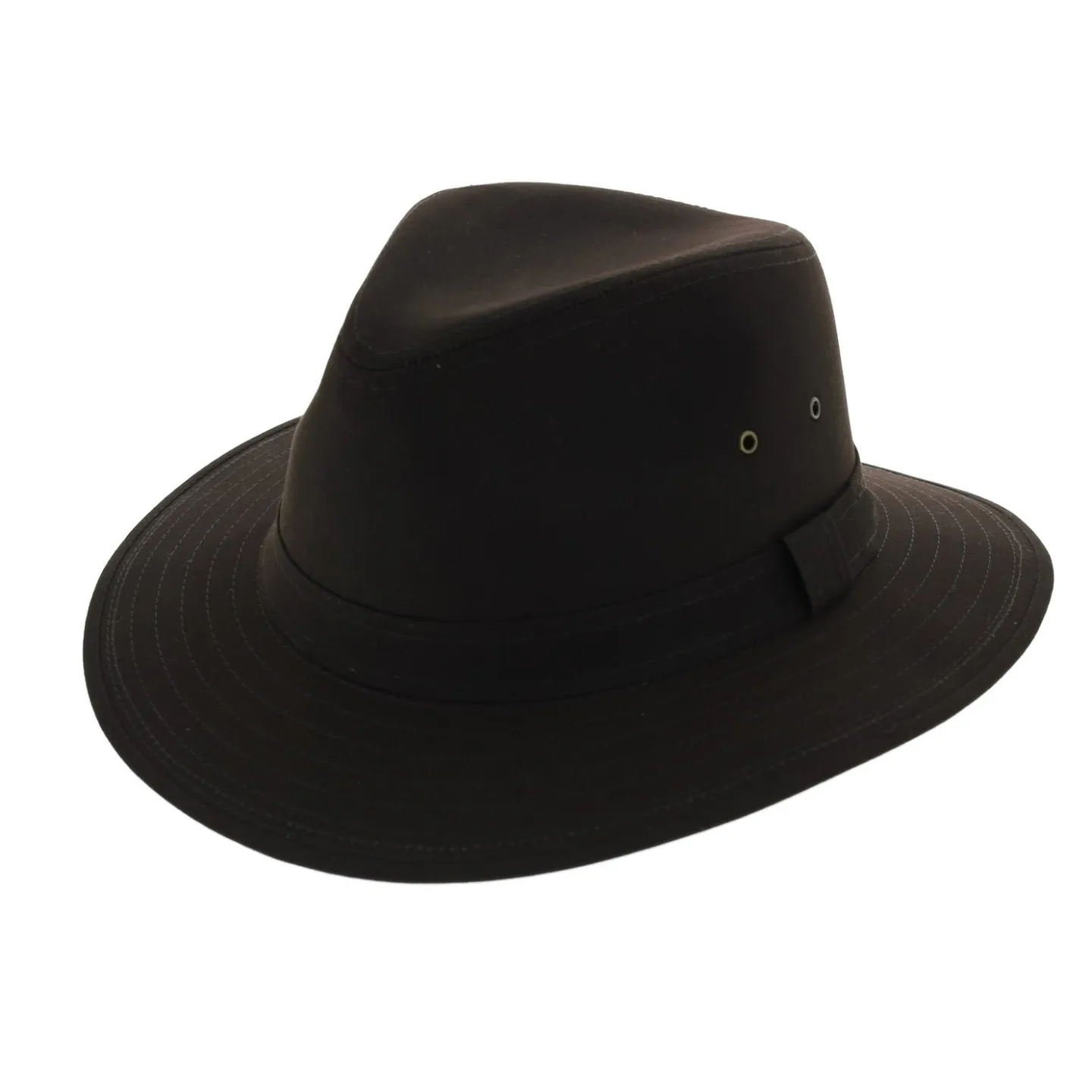 Chapeau Traveller Wrangler Coton Huilé - Jacaru Reference : 1979 | Chapellerie Traclet