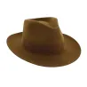 Camel Rabbit Fur Felt Fedora Hat - Traclet Reference: 6389 | Traclet Hatmakers
