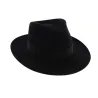 Chapeau Fédora Feutre poil de lapin Noir - Traclet Reference : 6390 | Chapellerie Traclet
