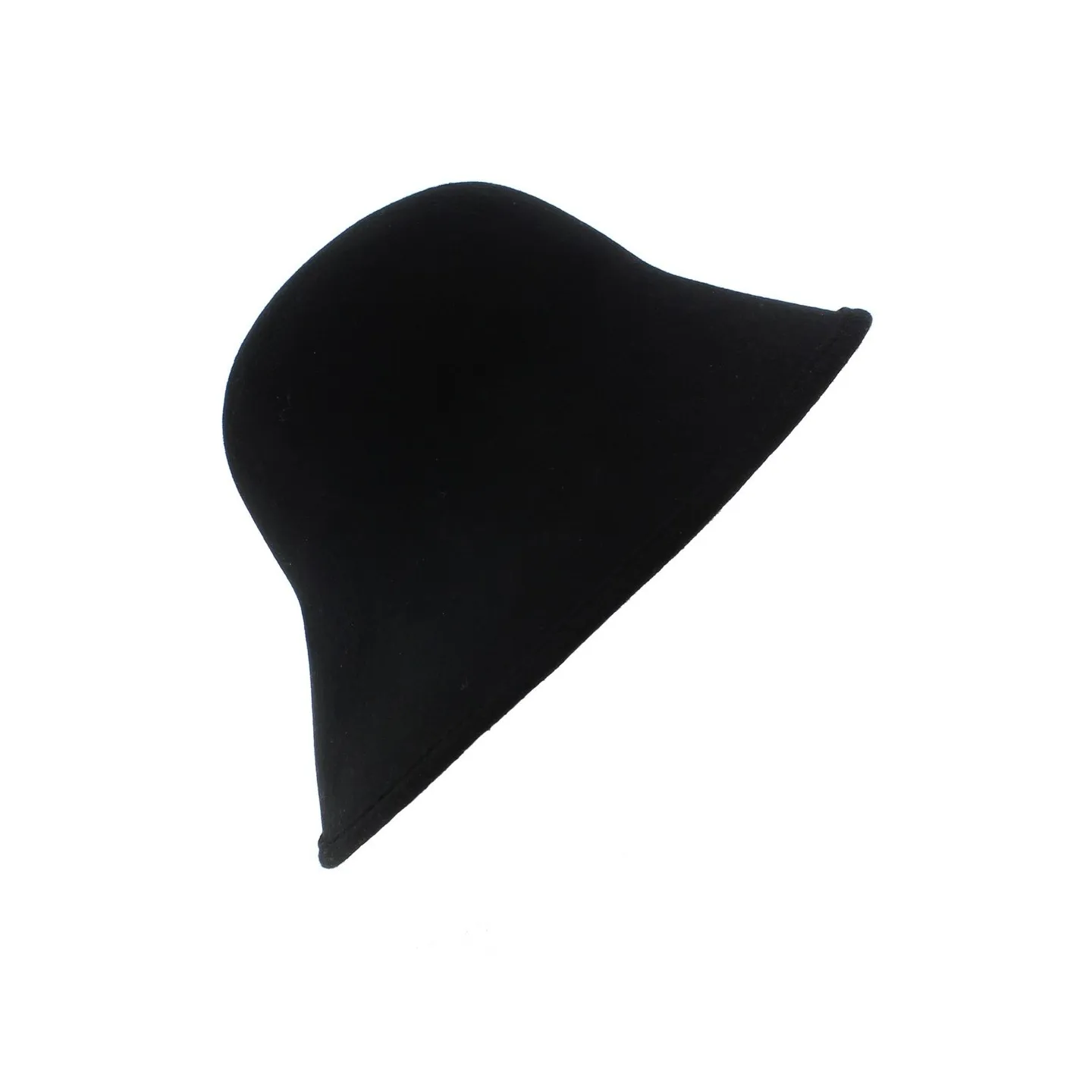 Chapeau Cloche Multi-Formes Feutre laine Noir - Scala Reference : 6391 | Chapellerie Traclet