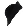 Chapeau Cloche Multi-Formes Feutre laine Noir - Scala Reference : 6391 | Chapellerie Traclet