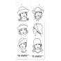 Multi-Shape Cloche Hat in Red Wool Felt - Scala