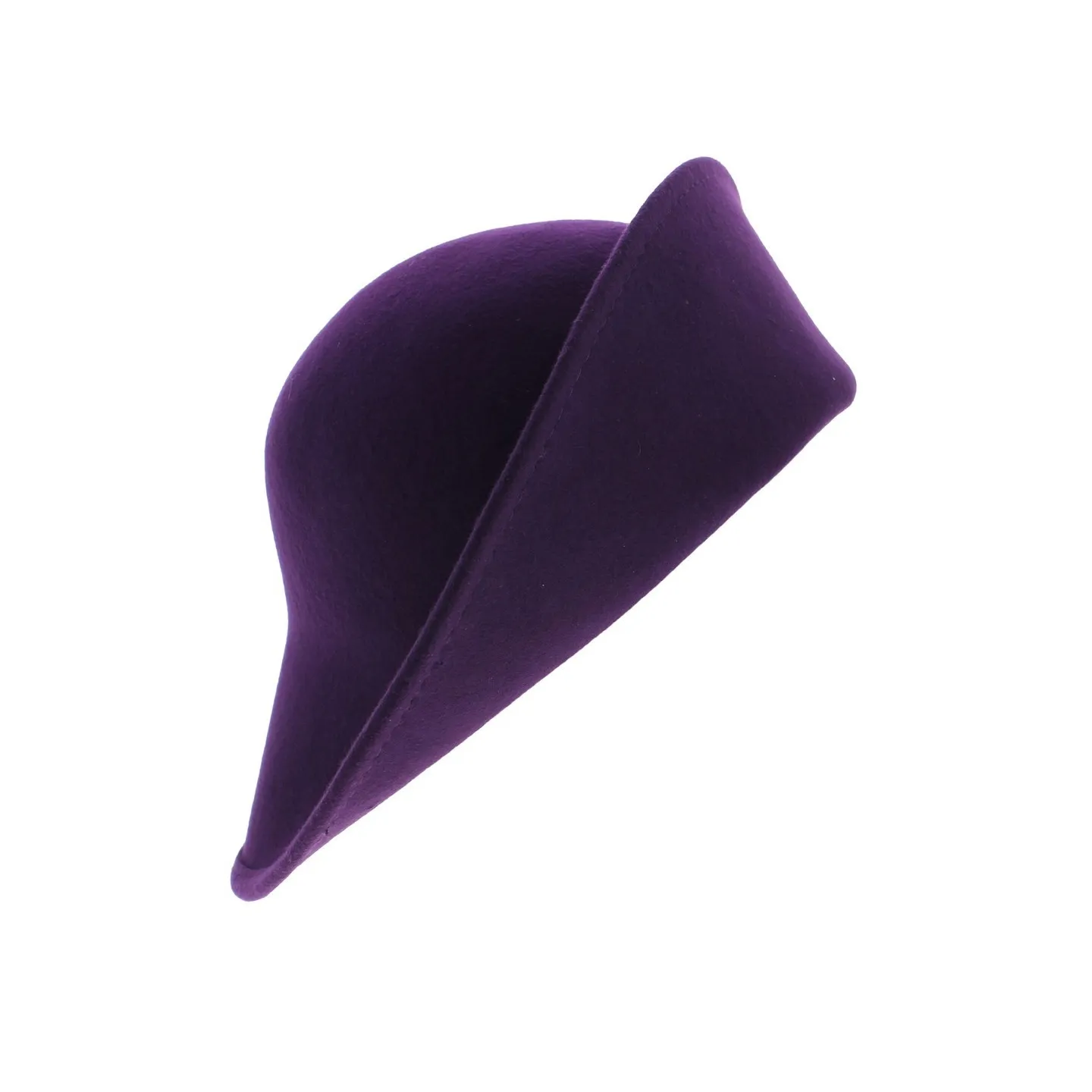 Chapeau Cloche Multi-Formes Feutre laine Prune - Scala Reference : 6394 | Chapellerie Traclet
