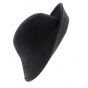Multi-Shape Cloche Hat Wool Felt Anthracite - Scala