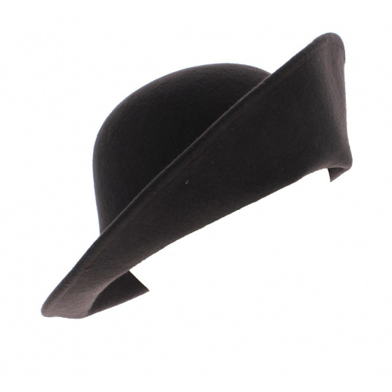 Chapeau Cloche Multi-Formes Feutre laine Marron - Scala