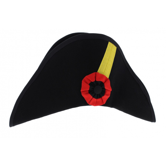 Bicorne 1st Empire Wool Felt Black - Traclet