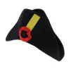 Bicorne 1er Empire feutre laine noir - Traclet Reference : 6405 | Chapellerie Traclet